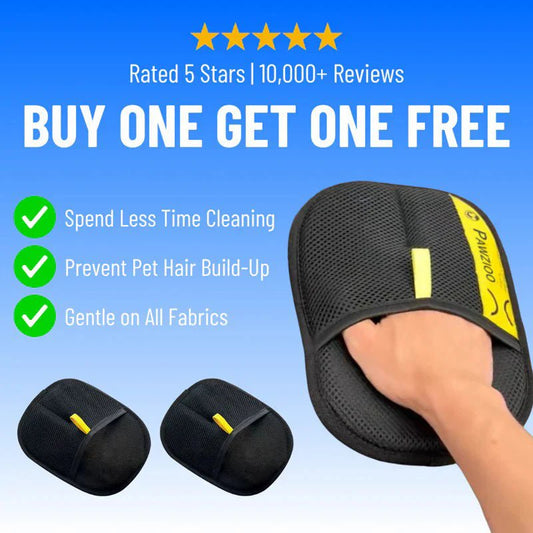 Pet Hair Remover Gloves - Glowse